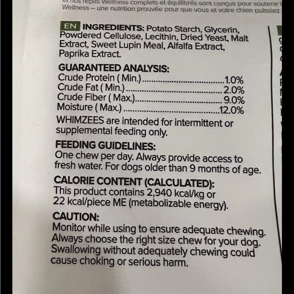 Whimzees Wellness Natural Dog Dental Treats Brushzees 48 pack XS (5-15 lbs) Dog - Picture 4 of 7